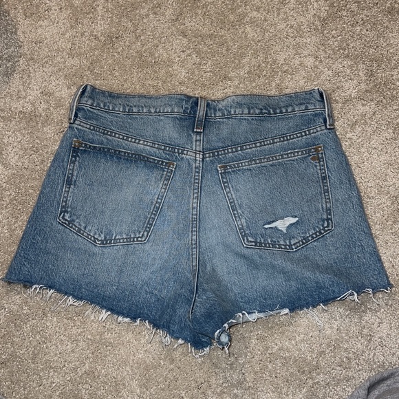 MADEWELL denim shorts with side slit - Picture 2 of 7